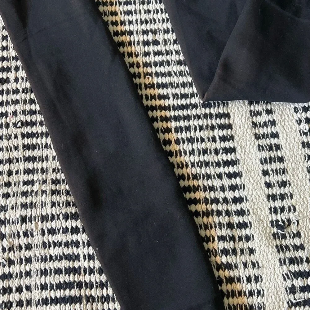 Black tights fake Skin Tone  Size s/M  Fleece Tights